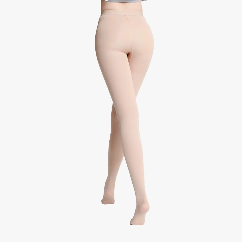 Collants de contention semi-opaques à pieds ouverts classe 2 my contention