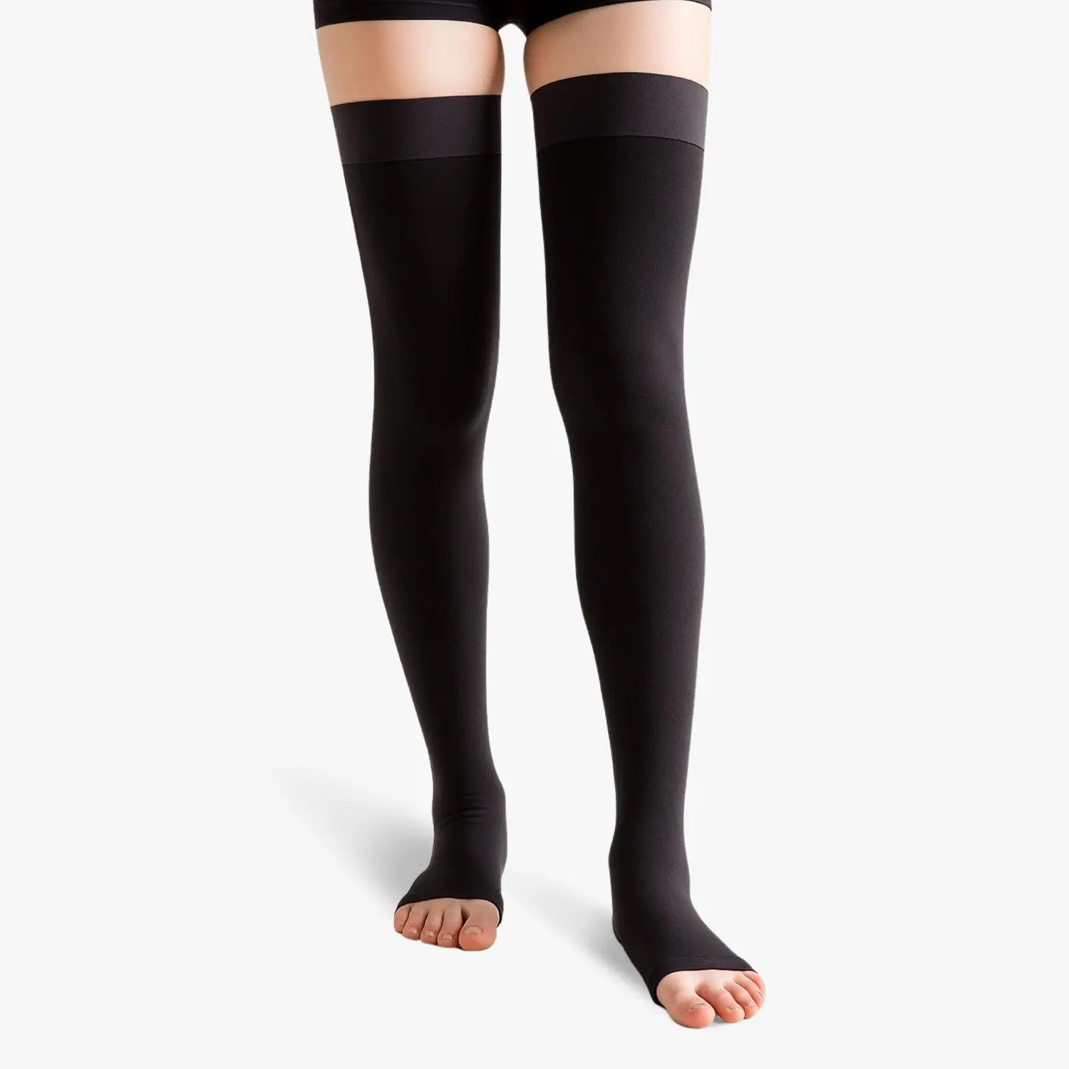 Bas de contention opaque à pieds ouverts classe 2 my contention