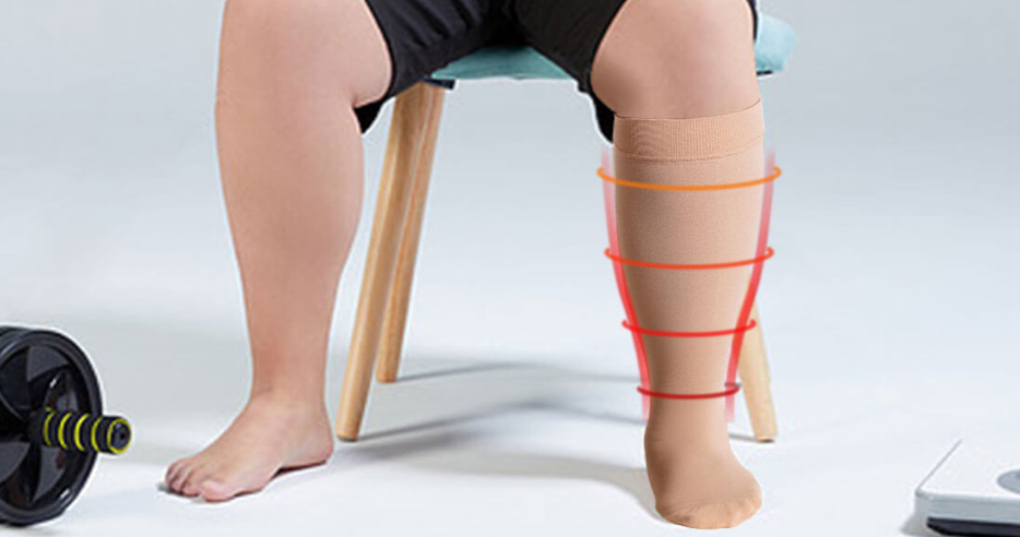 Chaussettes de contention pour jambes fortes : sont-elles efficaces ?
