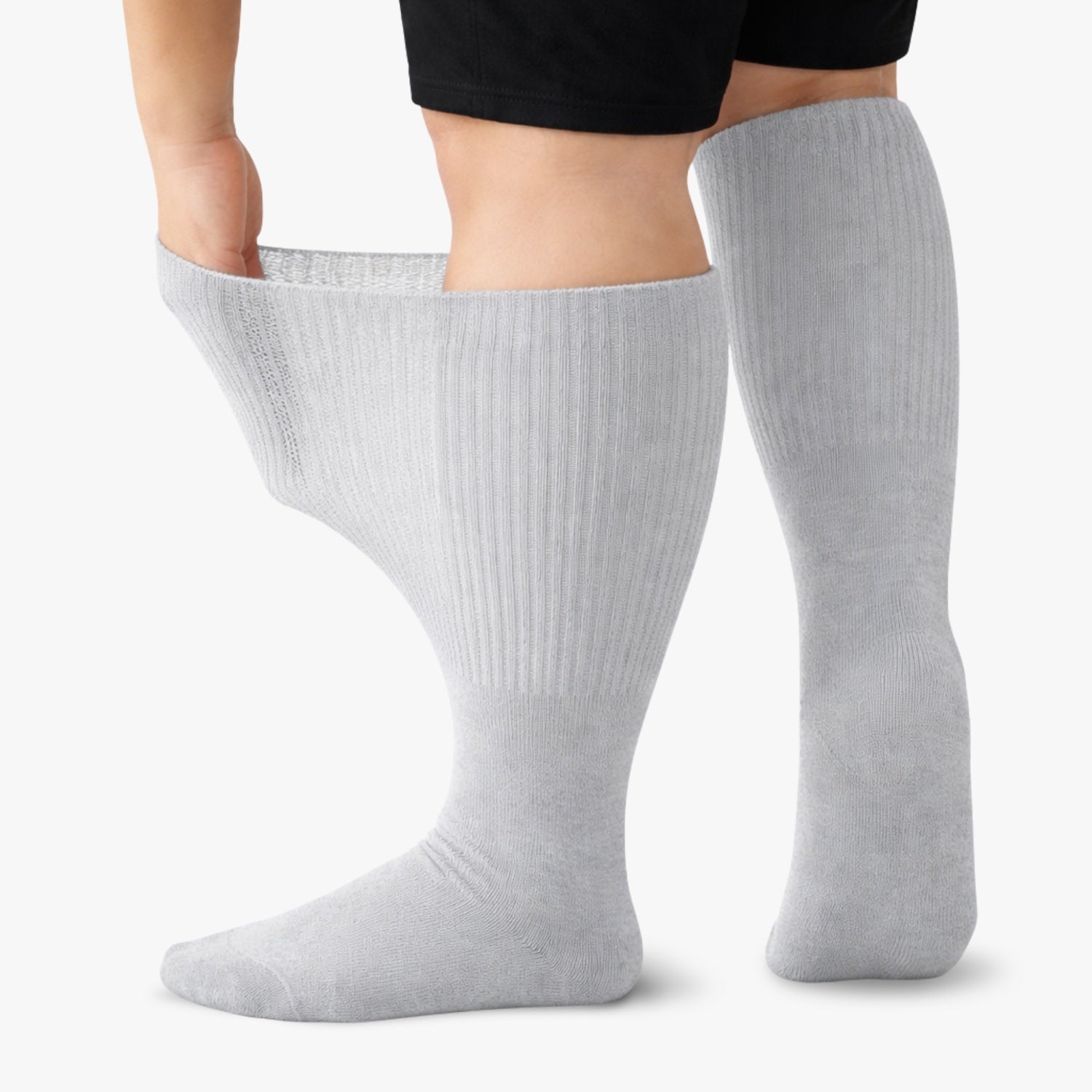 Chaussettes diabétiques extra-larges et confortables